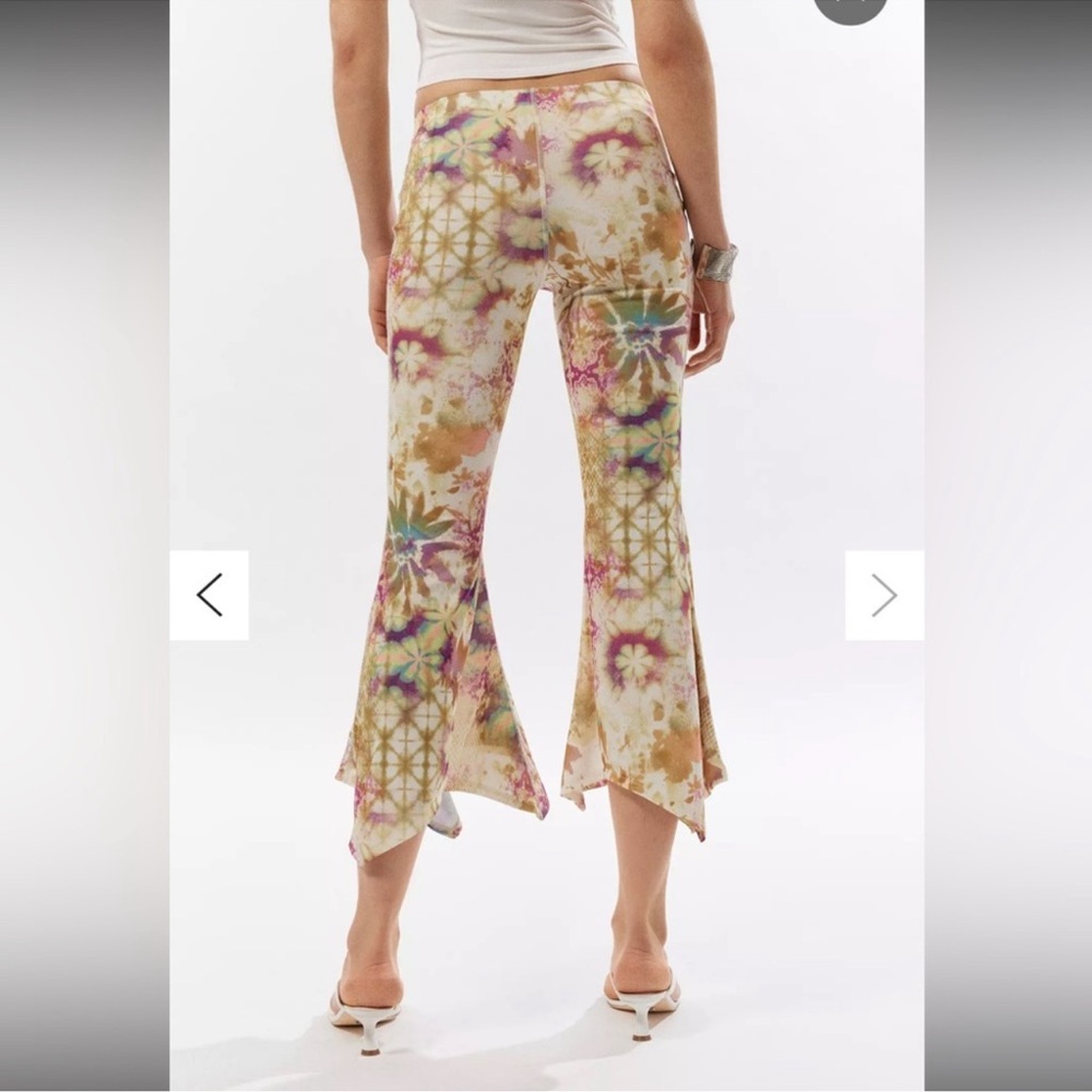 SILENCE + NOISE TINA CROPPED FLARE PANTS SIZE XS NWOT - Picture 2 of 6